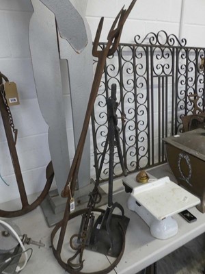 Lot Cart jack with potato sack holder and handled...