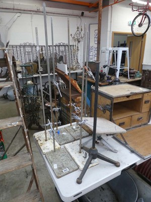 Lot Assorted lavatory stands