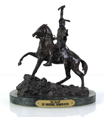 Lot 60 - After Frederic Remington (American, 1861-1909),...