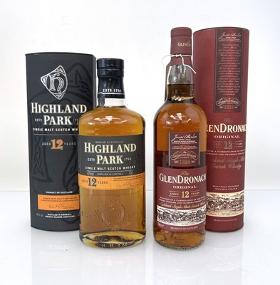 Lot 94 - 2 bottles of Single Malt Scotch Whisky with...