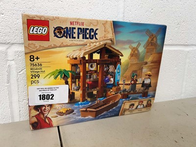 Lot 1802 - LEGO Netflix One Piece (75636) Windmill...