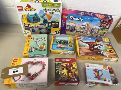 Lot 1807 - LEGO Friends (42684) Unicorn Dream Cafe (box...