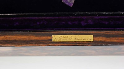 Lot 81 - A Victorian coromandel and brass bound...
