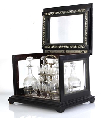 Lot 77 - A 19th century 'Cave à Liqueur' liquor cabinet,...
