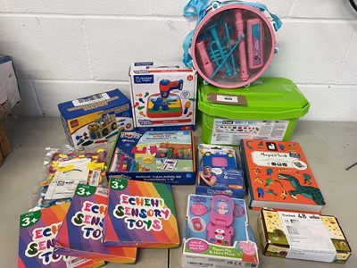 Lot 1820 - Selection of toys to include Kid Connects 100...