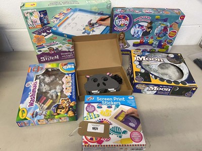 Lot 1831 - Selection of arts and crafts to include Disney...