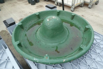 Lot 2248 - Cast iron Mexican hat pig feeder