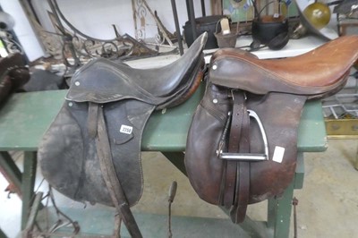 Lot 2250 - 2 horse saddles