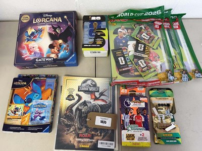 Lot 1835 - Selection of card trading items to include...
