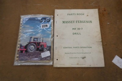 Lot 2276 - Massey Ferguson 575 operators instruction book...