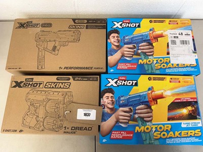 Lot 1837 - Small selection of Zuru X-Shot guns to include...