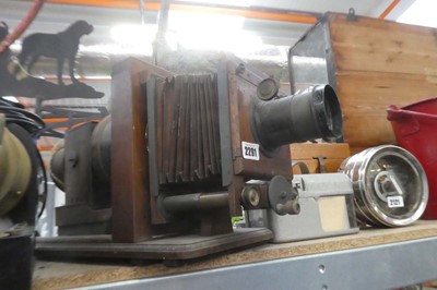 Lot 2291 - Wooden 240V projector