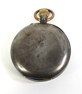 Lot 468 - A rolled gold full hunter pocket watch by...