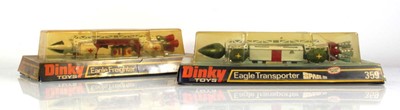 Lot 185 - Two Dinky models: 359 Space 1999 Eagle...