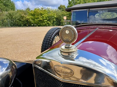 Lot 1930 Sunbeam 20.9 Two Seater Tourer