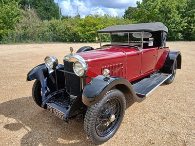 Lot 1930 Sunbeam 20.9 Two Seater Tourer