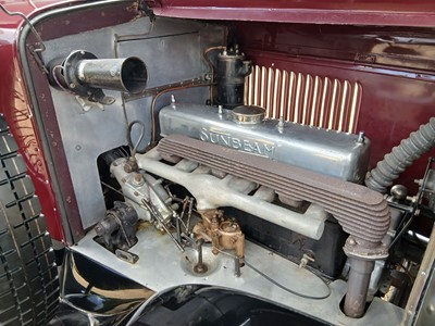 Lot 1930 Sunbeam 20.9 Two Seater Tourer