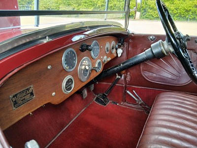 Lot 1930 Sunbeam 20.9 Two Seater Tourer