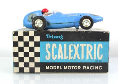 Lot 188 - A Scalextric MM/C53 Vanwall slot car, boxed