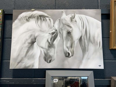 Lot 1607 - Horse canvas