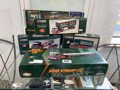 Lot 1632 - 2 shelves of boxed Diecast vehicles including...