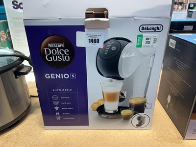 Lot 1460 - Boxed Delonghi Nescafe Dolce Gusto Genio S