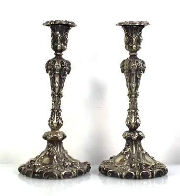 Lot 359 - A pair of late 19th/early 20th century silver...