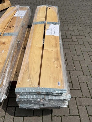 Lot 2646 - 10 wooden pallet collars