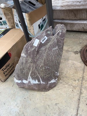 Lot 2662 - Slate rock for a water feature