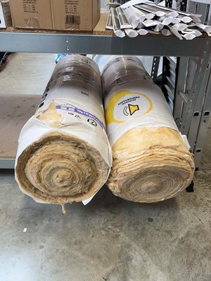 Lot 2728 - 2 rolls of Isover acoustic partitioning...