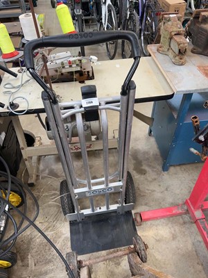 Lot 2708 - Cosco aluminium 2 wheel sack truck