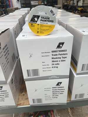 Lot 2730 - 4 boxes containing approx. 96 rolls of Bear...
