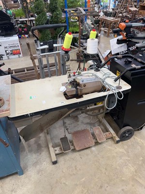 Lot 2719 - Union Special 240V industrial sewing machine...