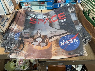 Lot 1694 - Stack of NASA themed string bags