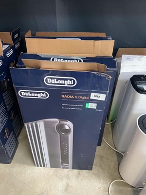 Lot 2883 - 2 De'Longhi Dragon 4 Pro electric oil filled...