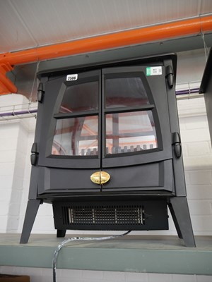 Lot 2506 - Electric 2 door stove heater by Dimplex