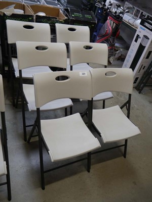 Lot 2904 - 6 Lifetime folding chairs