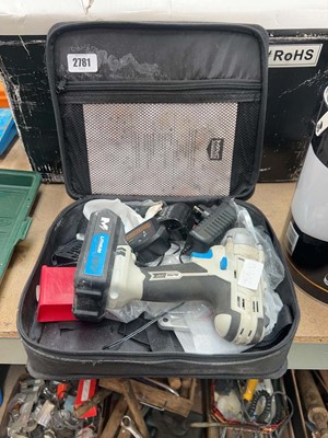 Lot 2781 - Mac Allister 18V impact driver with battery...