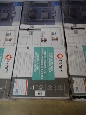 Lot 2919 - Boxed Trinity 4 tier commercial chrome...