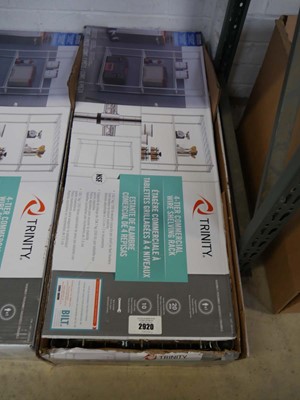 Lot 2920 - Boxed Trinity 4 tier commercial chrome...