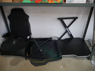 Lot 2928 - Disassembled X Rocker gaming chair