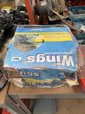 Lot 2784 - 2 large boxes of Wings cut off discs
