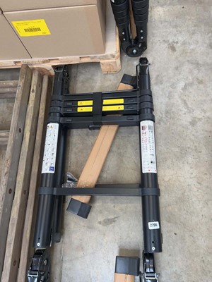 Lot 2796 - Durhand multi-purpose telescopic ladder