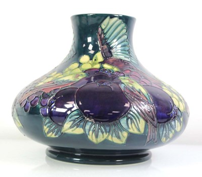 Lot 203 - A large Moorcroft vase of squat form decorated...