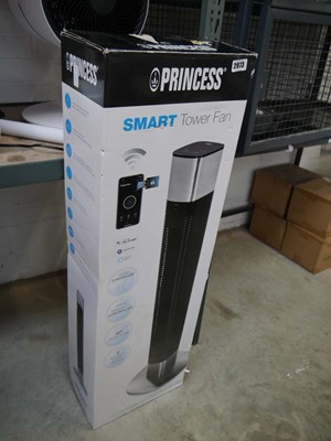 Lot 2973 - Boxed Princess Smart tower fan