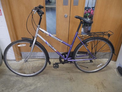 Lot 2981 - Blizzard Challenge ladies bike in purple and...