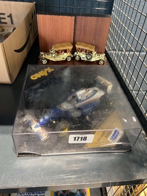 Lot 1718 - Williams Renault Formula 1 model vehicle and...