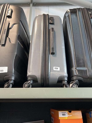 Lot 1754 - John Lewis wheeled suitcase in grey