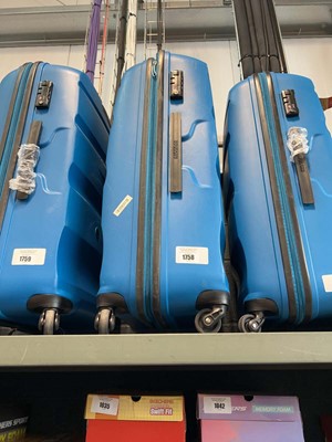 Lot 1758 - American Tourister hard shelled wheeled...