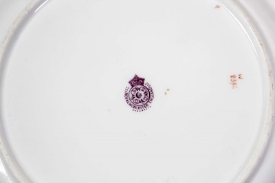 Lot 208 - An early 20th century Royal Worcester part...